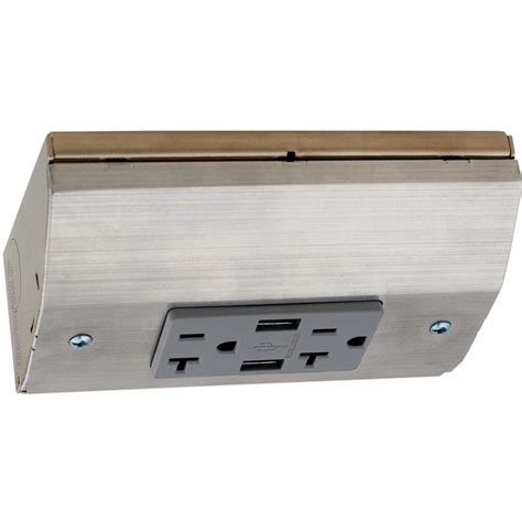 angled steel outlet box|Shop Under Cabinet Angled Power Strips .